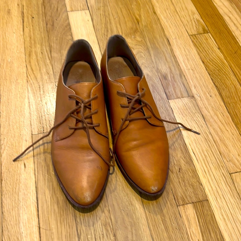 Madewell The Frances Oxford loafer Brown J8281